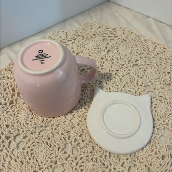 Pink Mug and Cat Coaster - Picture 5 of 8